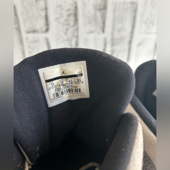 Air Jordan 13 Retro Atmosphere Grey Black White 414571- 016 Men’s Shoes Size 11 - Picture 9 of 12